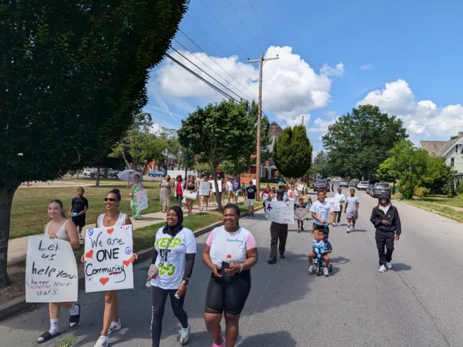 Justice for Juveniles Peace Walk held Saturday